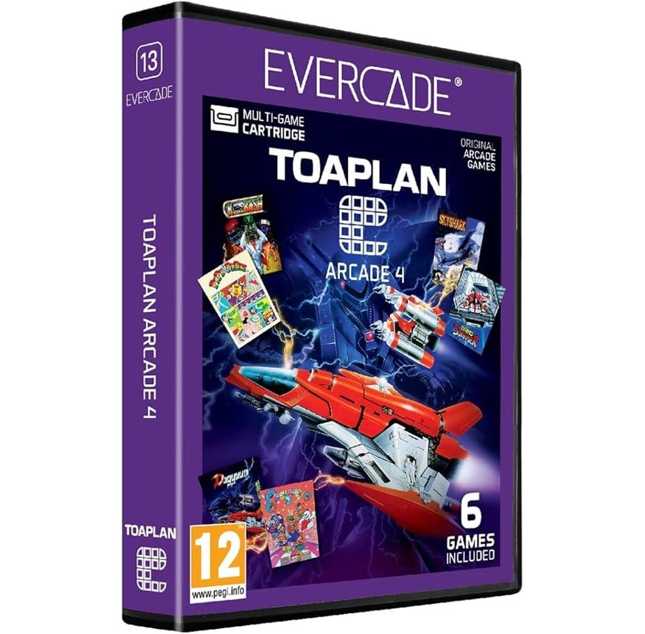 Spiele - Toaplan Arcade 4 - Evercade - Retro - PEGI 12 - FG-TOA4-EVE-EFIGS
