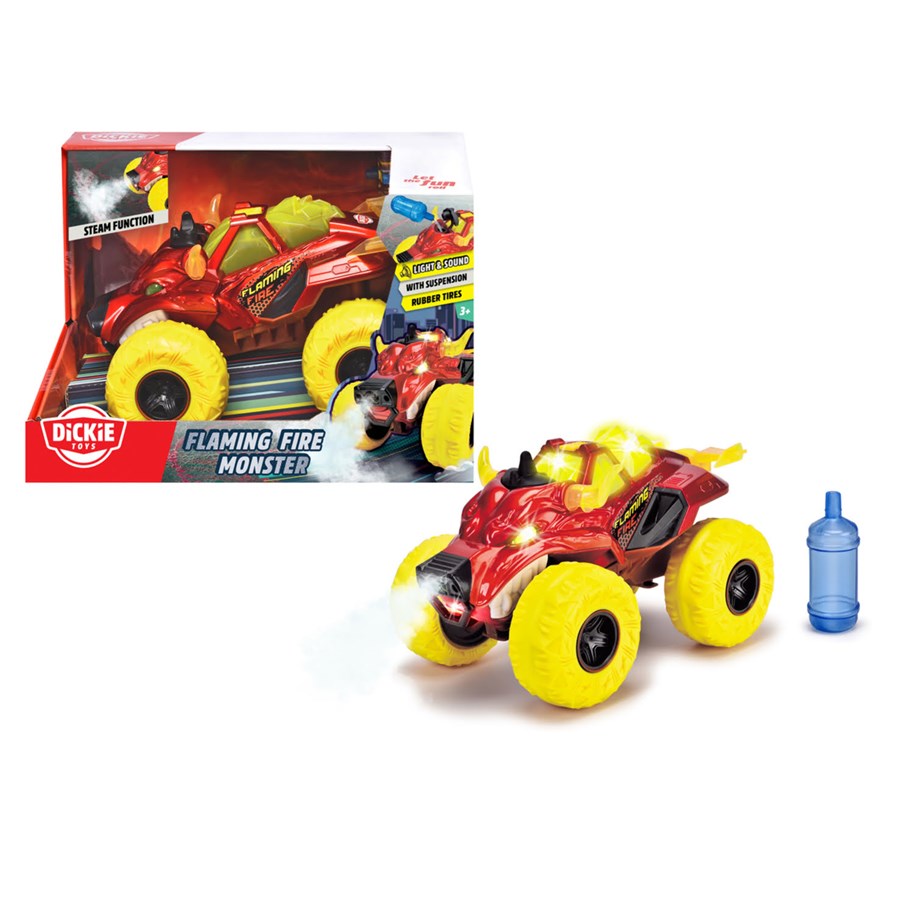Spielzeugauto - Dickie Flaming Fire Monster - 203754003