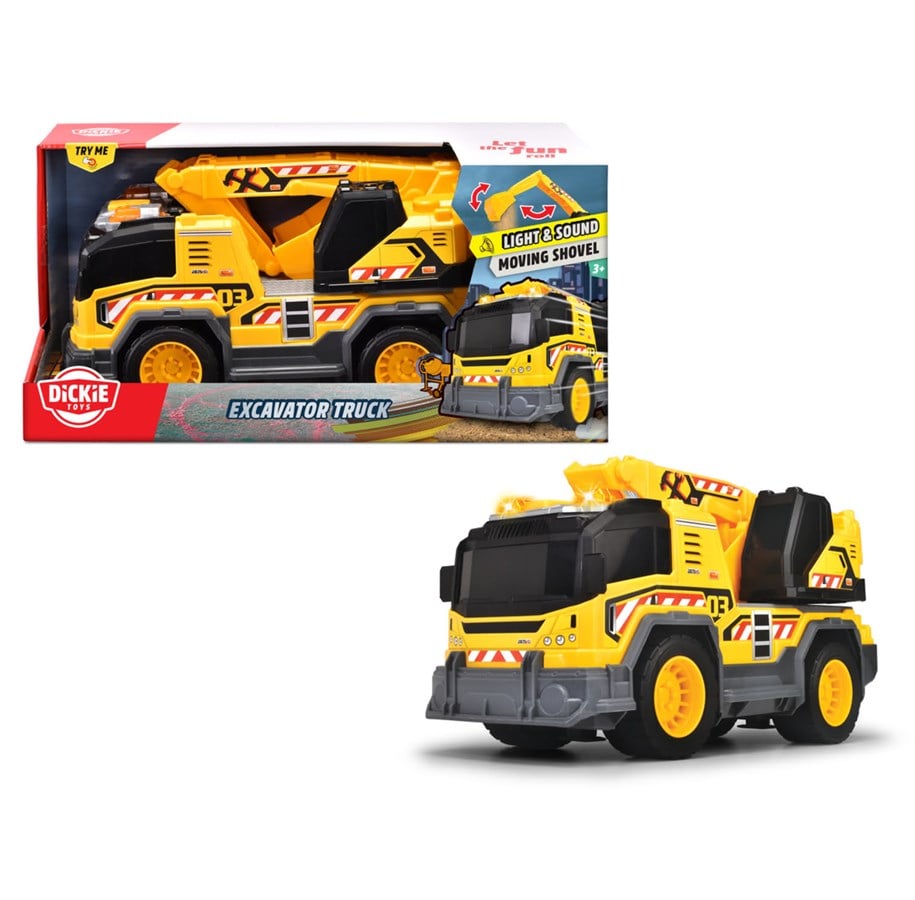 Spielzeugauto - Dickie Excavator Truck - 203306026