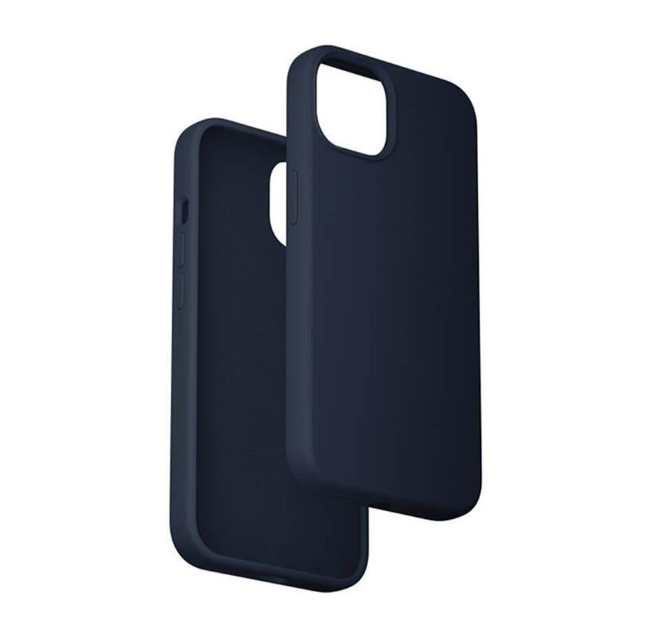 Handys - Cover & Cases - Vention KUFL0-10 Silicone Case for iPhone 15 (blue) - KUFL0-10