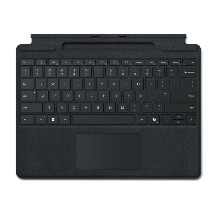 Tastaturen - Microsoft Surface Pro Keyboard - Tastatur - Französisch - Schwarz - 8X8-00144