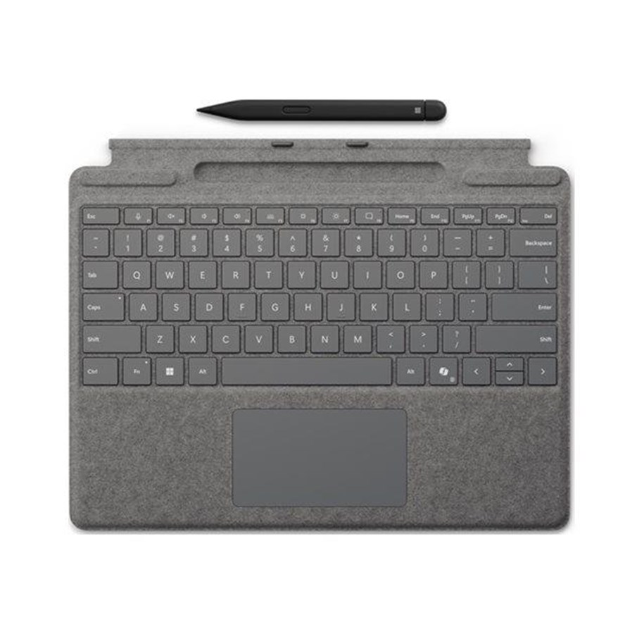 Tastaturen - Microsoft Surface Pro Keyboard - Tastatur - Portugiesisch - Grau - 8X8-00174