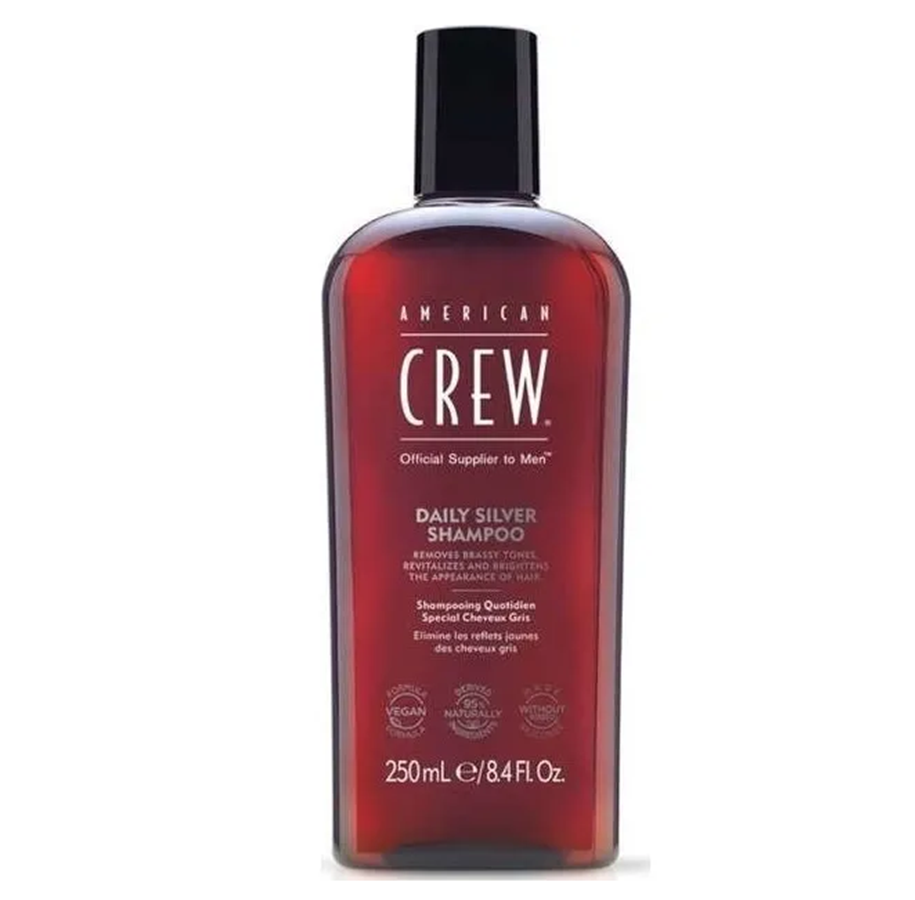 Haircare - American Crew Daily Silver Shampoo – 250 ml - 738678001585