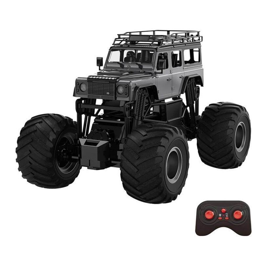 Ferngesteuert - Double Eagle Remote-controlled RC remote control car 1:8 (grey) Land Rover Defender E375-003 - E375-003grey