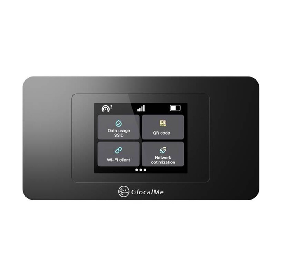 Wlan Router - GlocalMe Duoturbo Portable 4G/LTE Wi-Fi Router - 4G - Duoturbo black