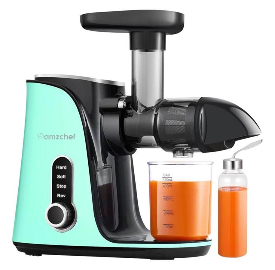 Saftpressen - AMZCHEF GM3001-GN slow speed juicer (green) - GM3001-GN