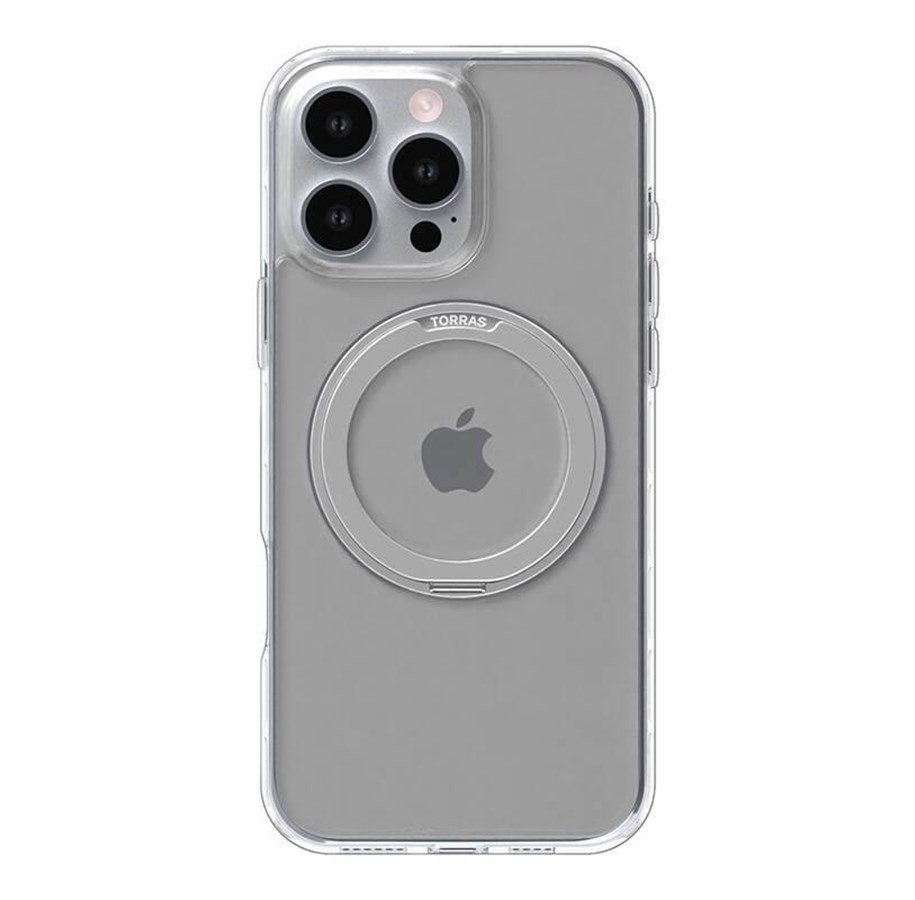 Handys - Cover & Cases - Torras Ostand Pro Case for iPhone 16 Pro (Transparent) - X00FX1912