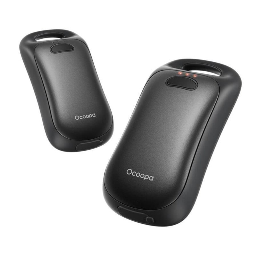 Powerbank (Akku) - Ocoopa UT4 Urban 2x3000 mAh hand warmer USB-C Powerbank (Akku) - schwarz - 6000 mAh - UT3061-BK