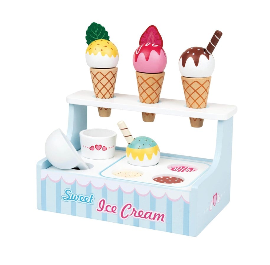 Holzspielzeug - Small Wood Mini Ice Cream Shop - L40227