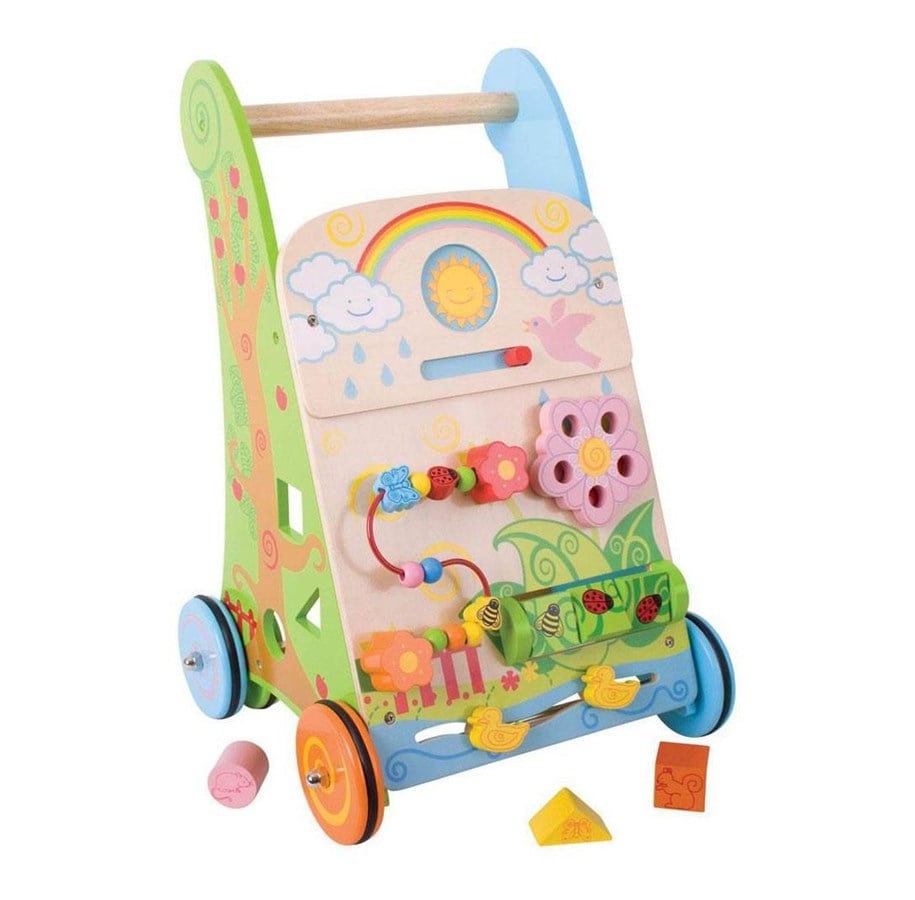 Baby Spielzeug - Bigjigs Flower Activity Walker - BB113