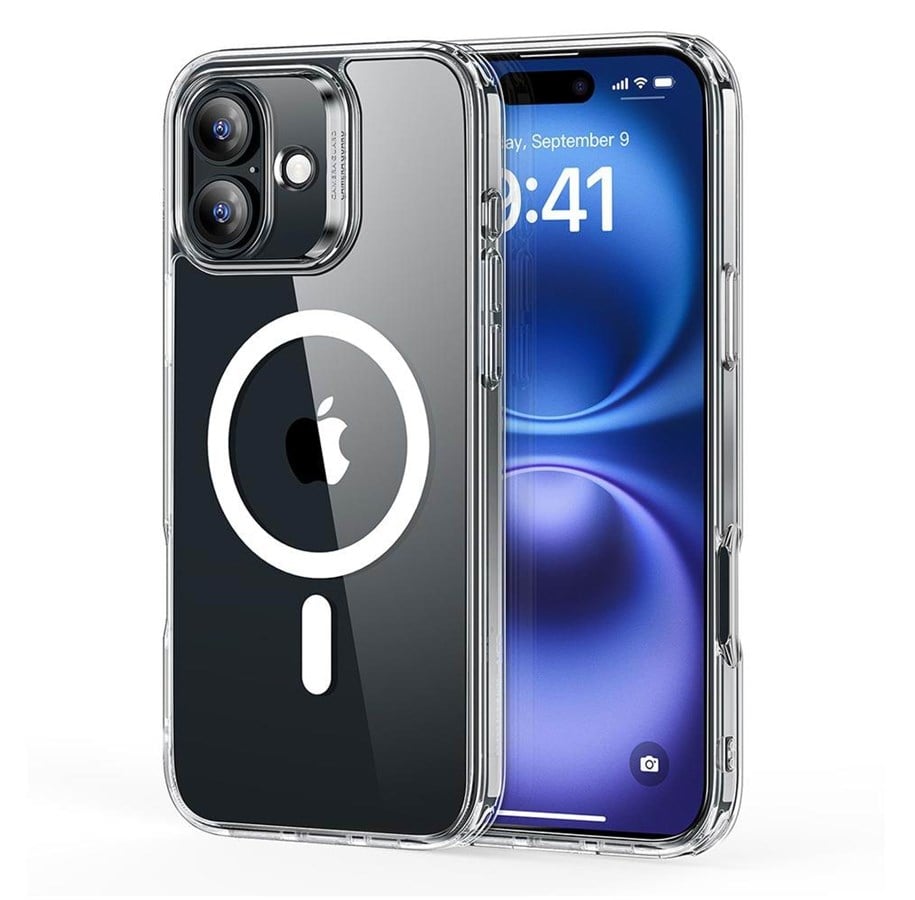 Handys - Cover & Cases - ESR Classic Hybrid Case (HaloLock) for iPhone 16 Plus (clear) - 1A7680102