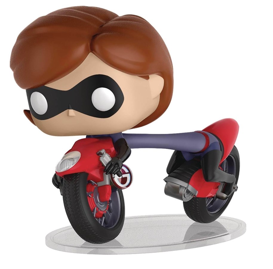 Merchandise - Funko! - Rides: Incredibles 2 (Elastigirl On Elasticycle) - Figur - 0889698299558