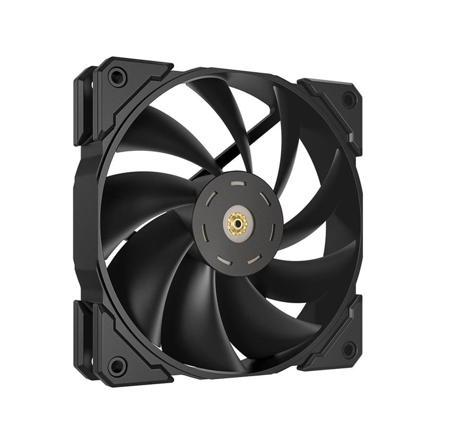 Gehäuselüfter - ID-Cooling BOREAS 120 - Gehäuselüfter - 120mm - Schwarz mit zweifarbigem LED-Licht - 35 dBA - BOREAS 120
