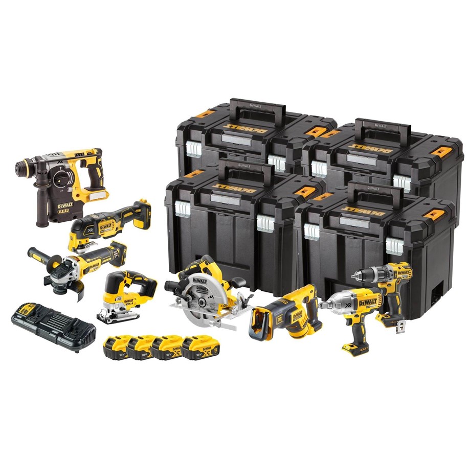 Haus & Garten - Dewalt DCK865P4T-QW 18V XR Kit (8 pc) - 5035048722671