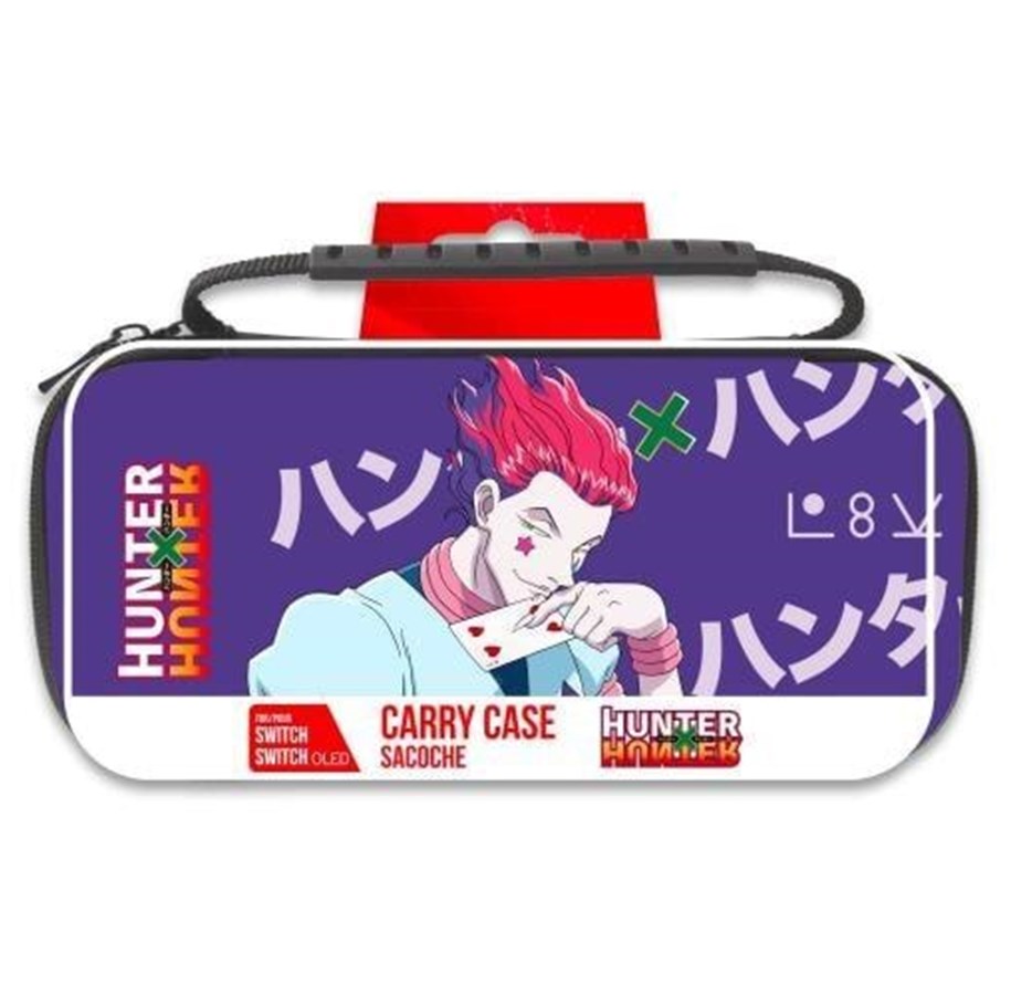 Gaming Zubehör - Trade Invaders Hunter X Hunter Slim Bag for Switch and Switch Oled - Purple - Hisoka - Miscellaneous Bag - Nintendo Switch - 299237d