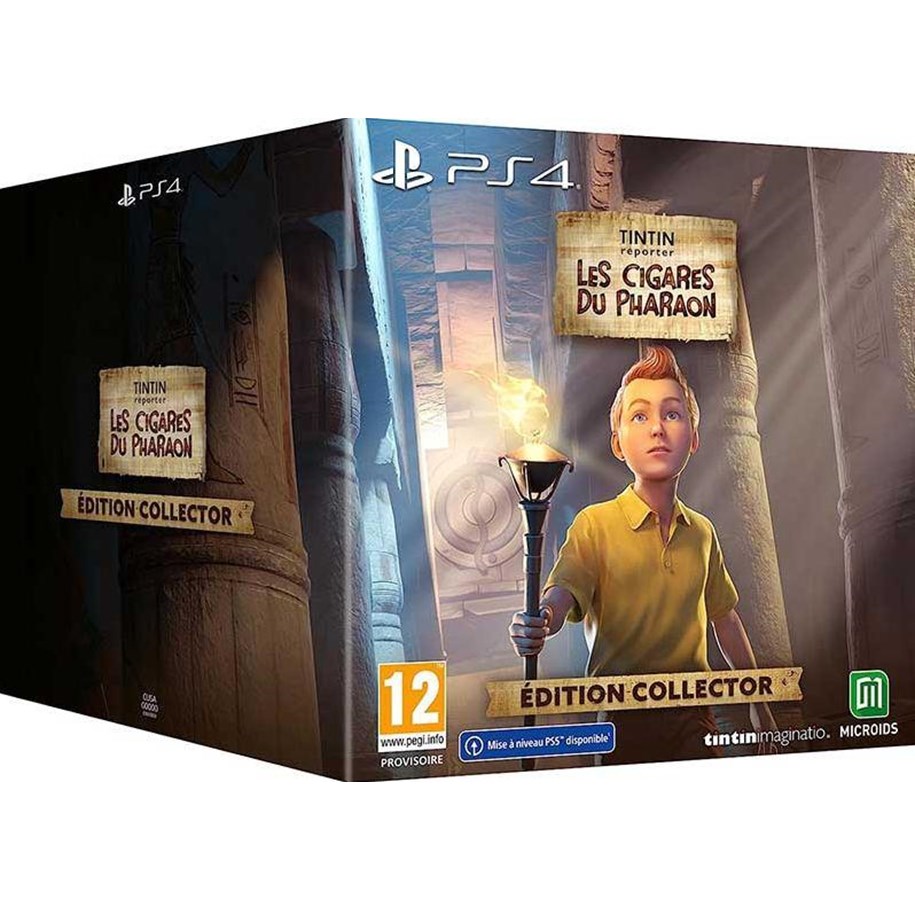 Spiele - Tintin Reporter: Cigars of the Pharaoh (Collector's Edition) - Sony PlayStation 4 - Action - PEGI 12 - 3701529506604