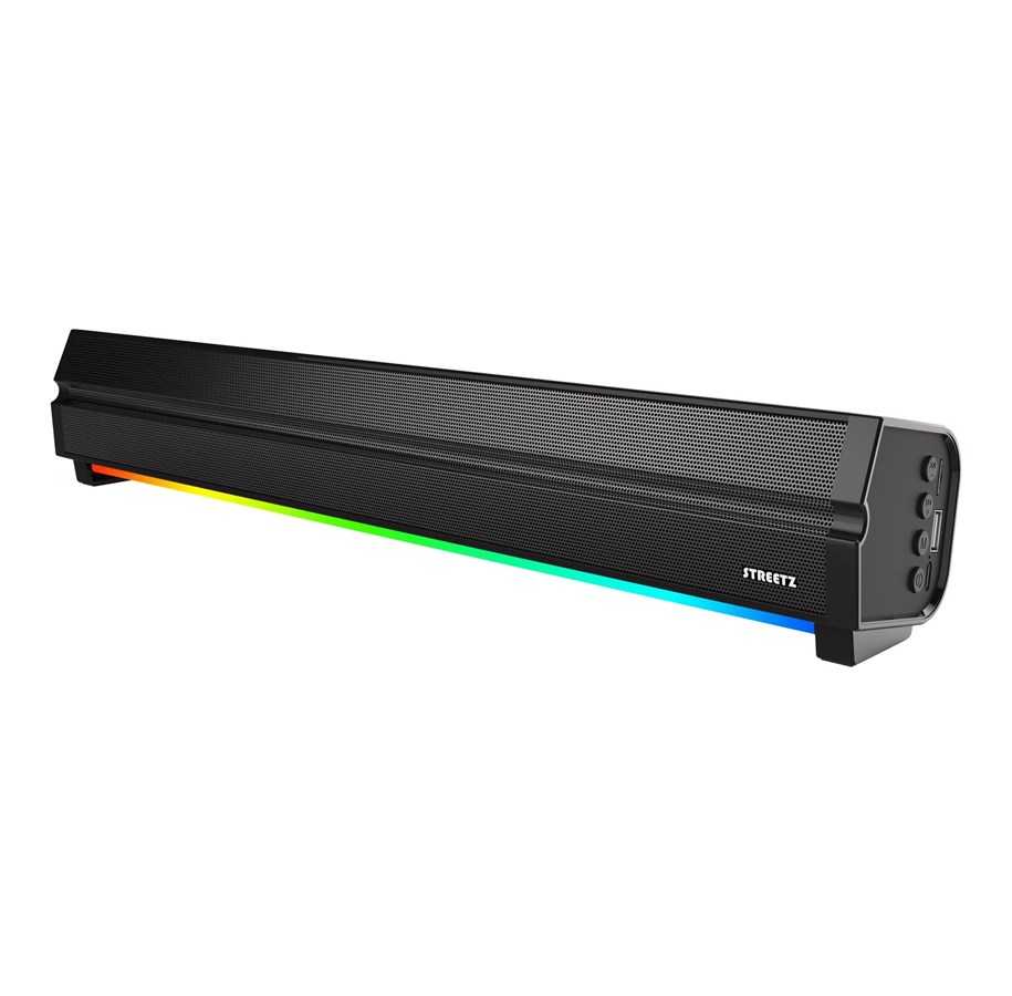 Heimkino - STREETZ SB100 - sound bar - for TV / monitor - wireless - SB100-BLK
