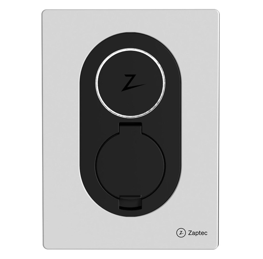 Aufladen von Elektroautos - Zaptec Go charging box 22kW Type 2 WiFi and 4G Cloud white - 10602