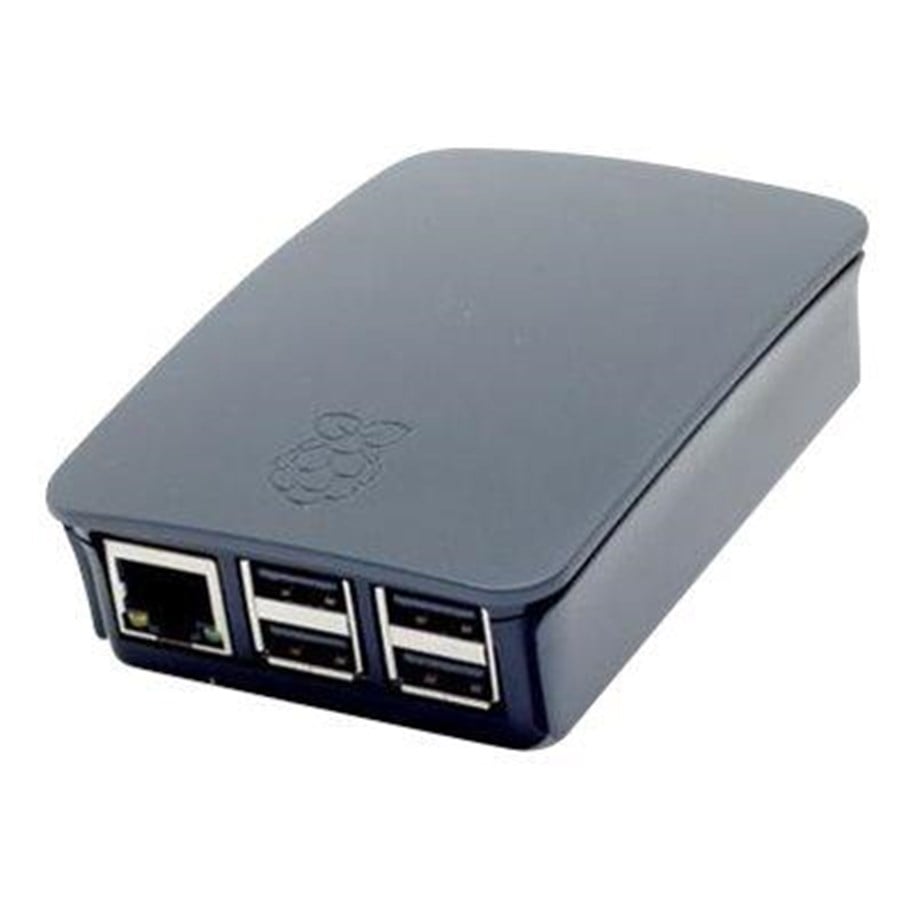 Gehäuse - Raspberry Pi - case - black/grey - Gehäuse - Raspberry Pi - RPI4 CASE BLK/GRY