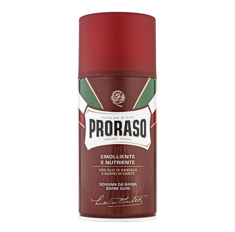 Gesichtspflege - PRORASO Shaving Foam Nourishing Sandalwood Oil & Shea Butter - 400447