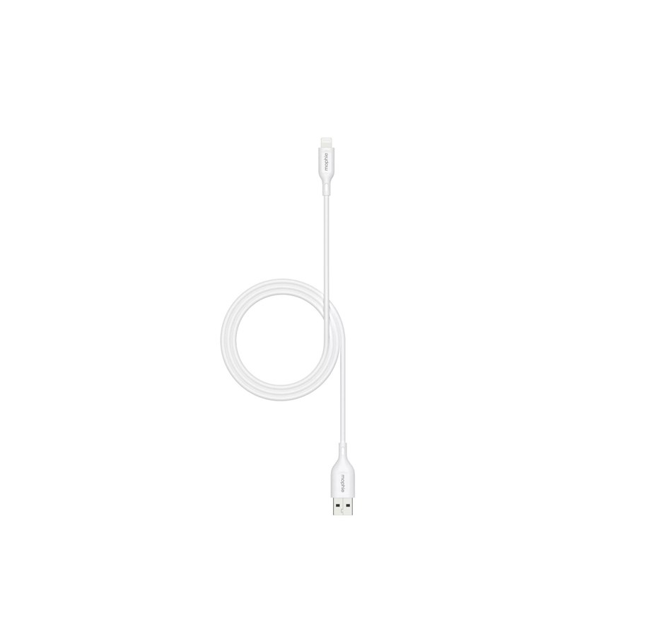 USB Kabel - Mophie USB-A to Lightning cable 1m - White - 409912822