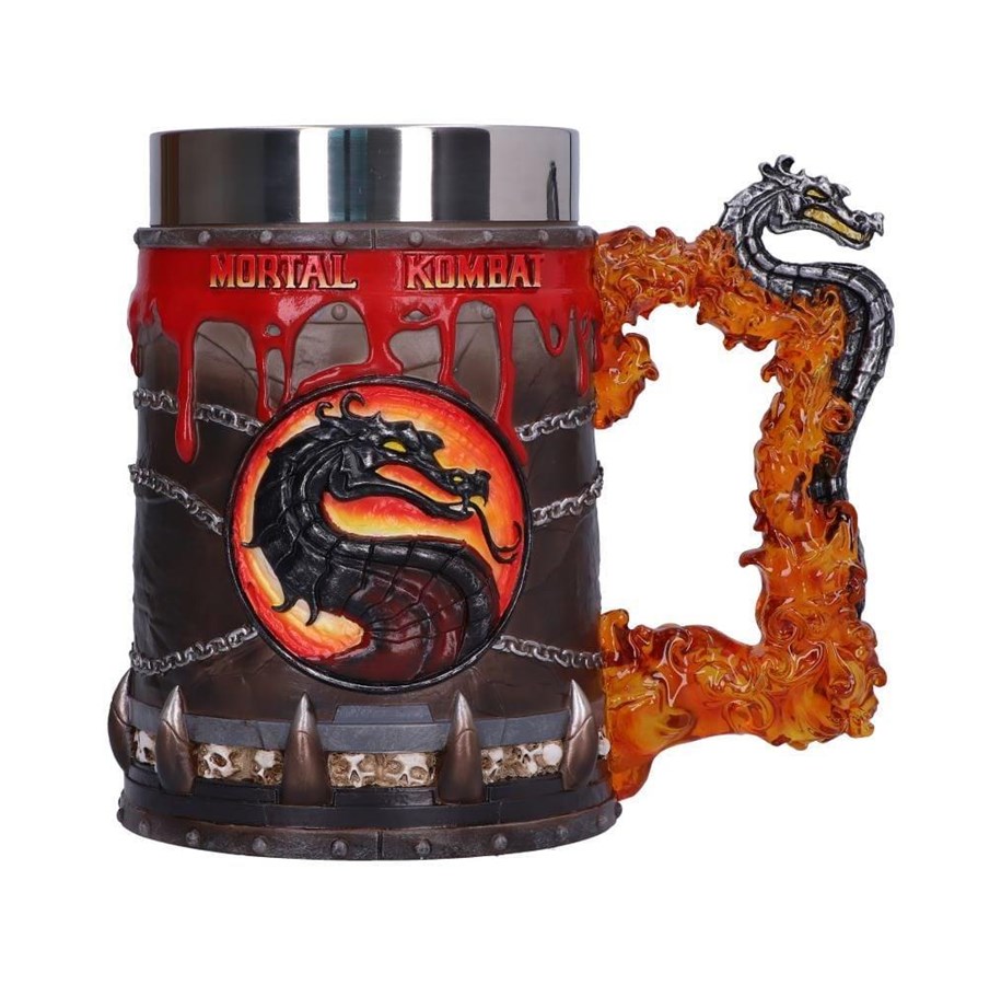 Merchandise - Nemesis Now - Mortal Kombat Tankard 15.5cm - Becher - B6195W2