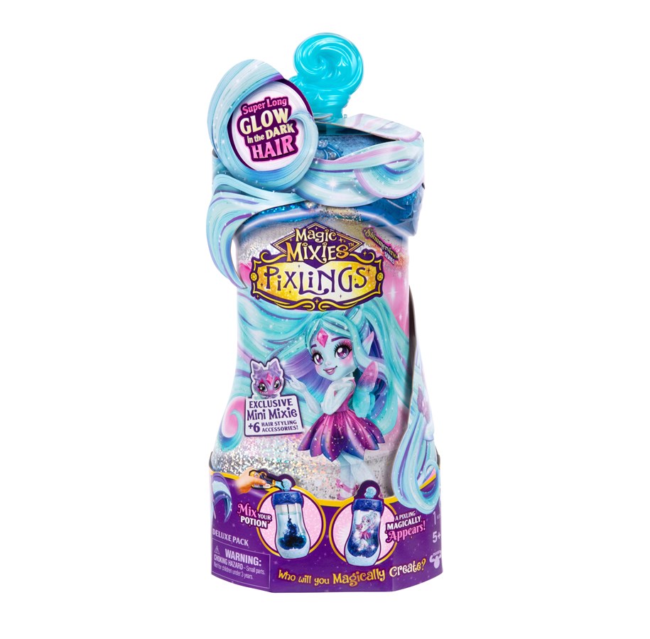 Spielzeug - Magic Mixies Pixlings Galaxy Hair Doll Flyt - 30529