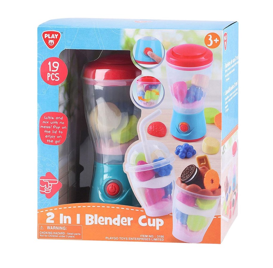 Spielküche & Zubehör - PLAY - 2in1 Blender machine 19 pcs. - 3186