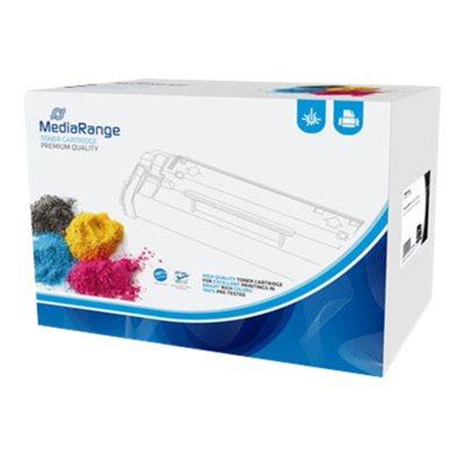 Druckerzubehör - Tinte & Toner - MediaRange - black - compatible - toner cartridge (alternative for: Lexmark 50F2X00) - MRLXT510MS