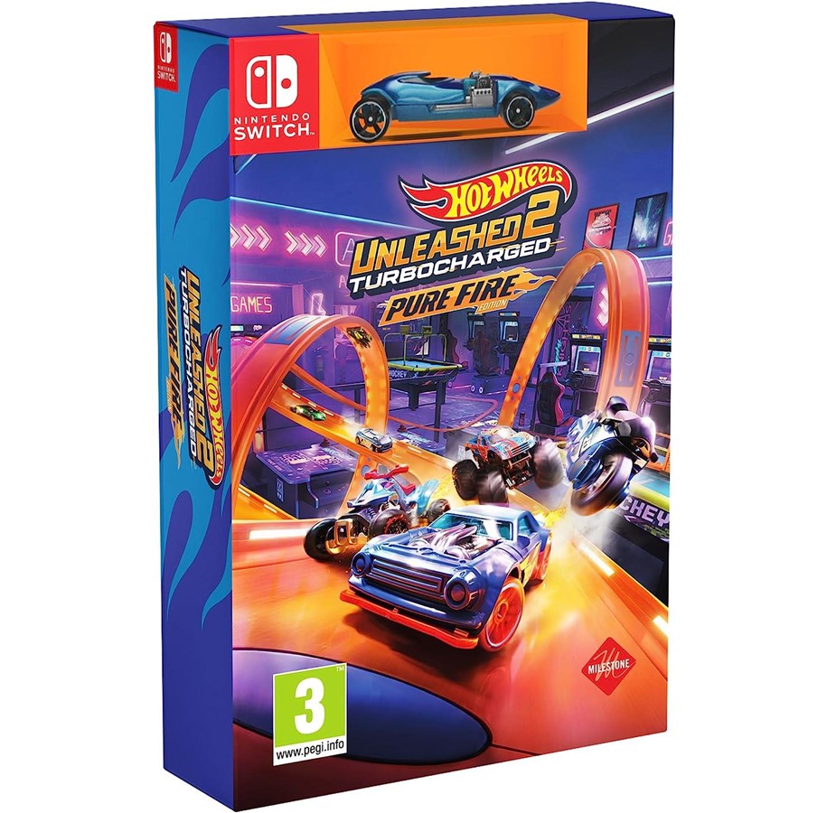 Spiele - Hot Wheels Unleashed 2: Turbocharged (Pure Fire Edition) - Nintendo Switch - Rennspiel - PEGI 3 - 8057168508222