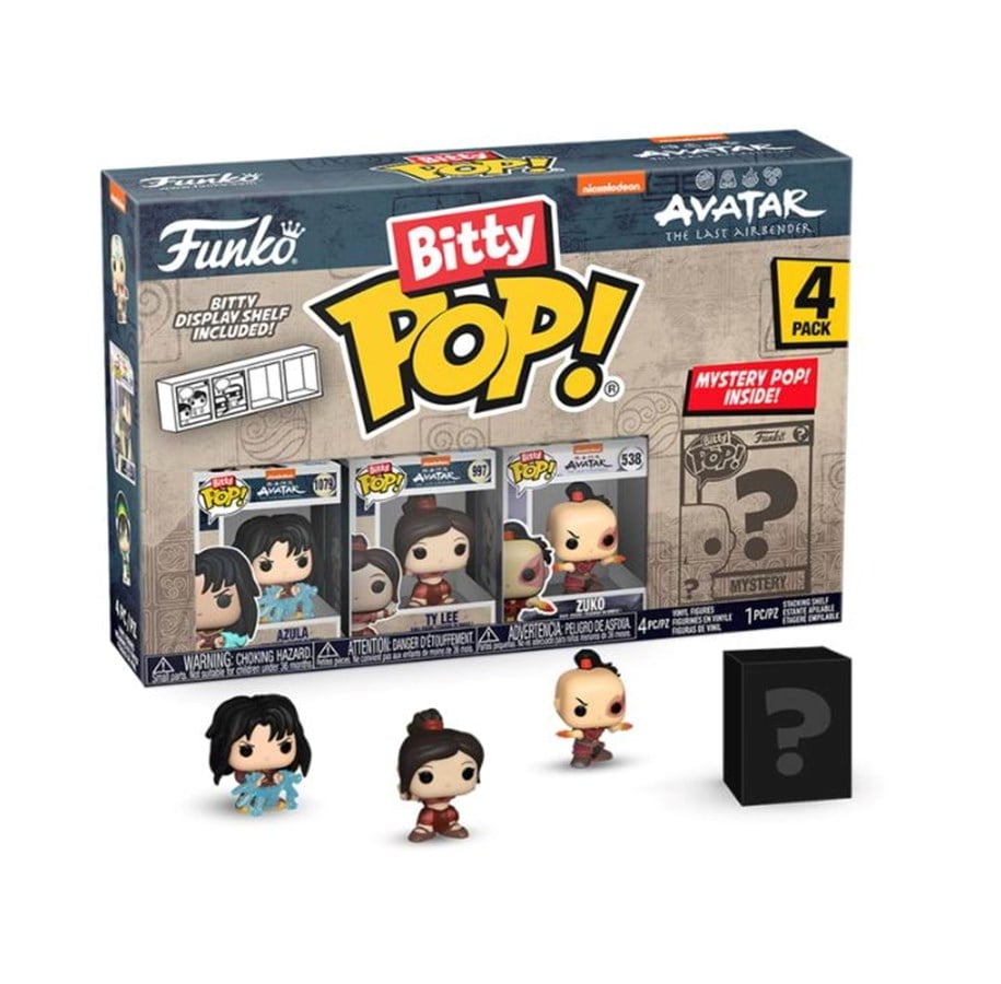 Merchandise - Funko! - Bitty POP Avatar The Last Airbender Series 2 - 4 pack - Figur - 73057