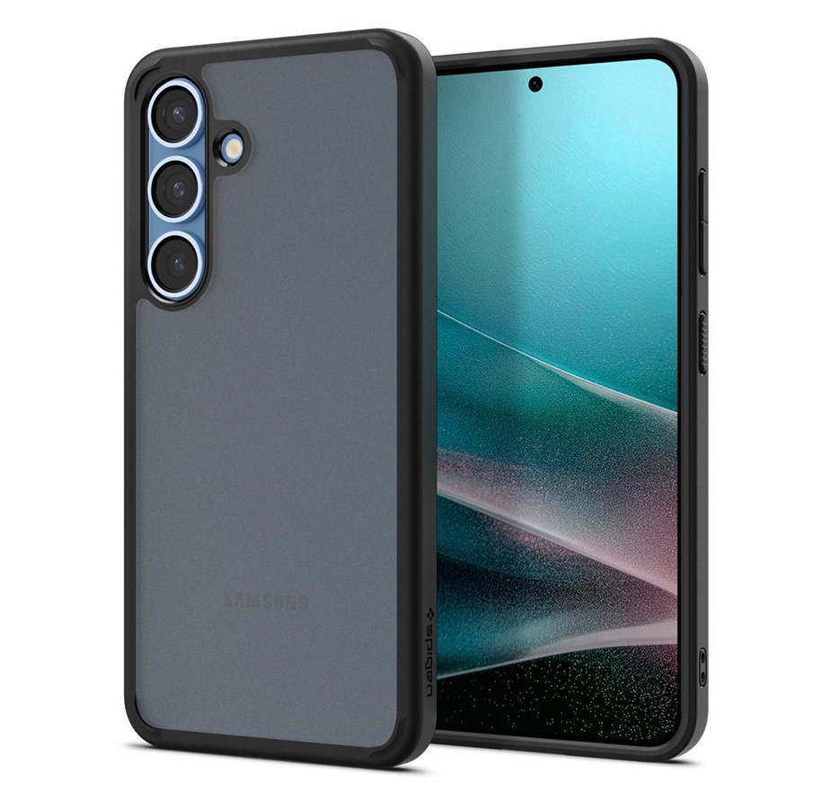 Handys - Cover & Cases - Spigen Ultra Hybrid - frost black - Samsung Galaxy S25+ - ACS08986