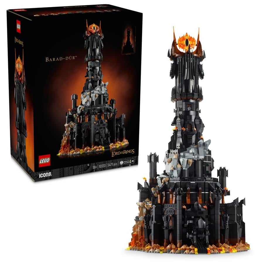 LEGO®  - LEGO Icons 10333 Der Herr der Ringe: Barad-dûr™ - 10333