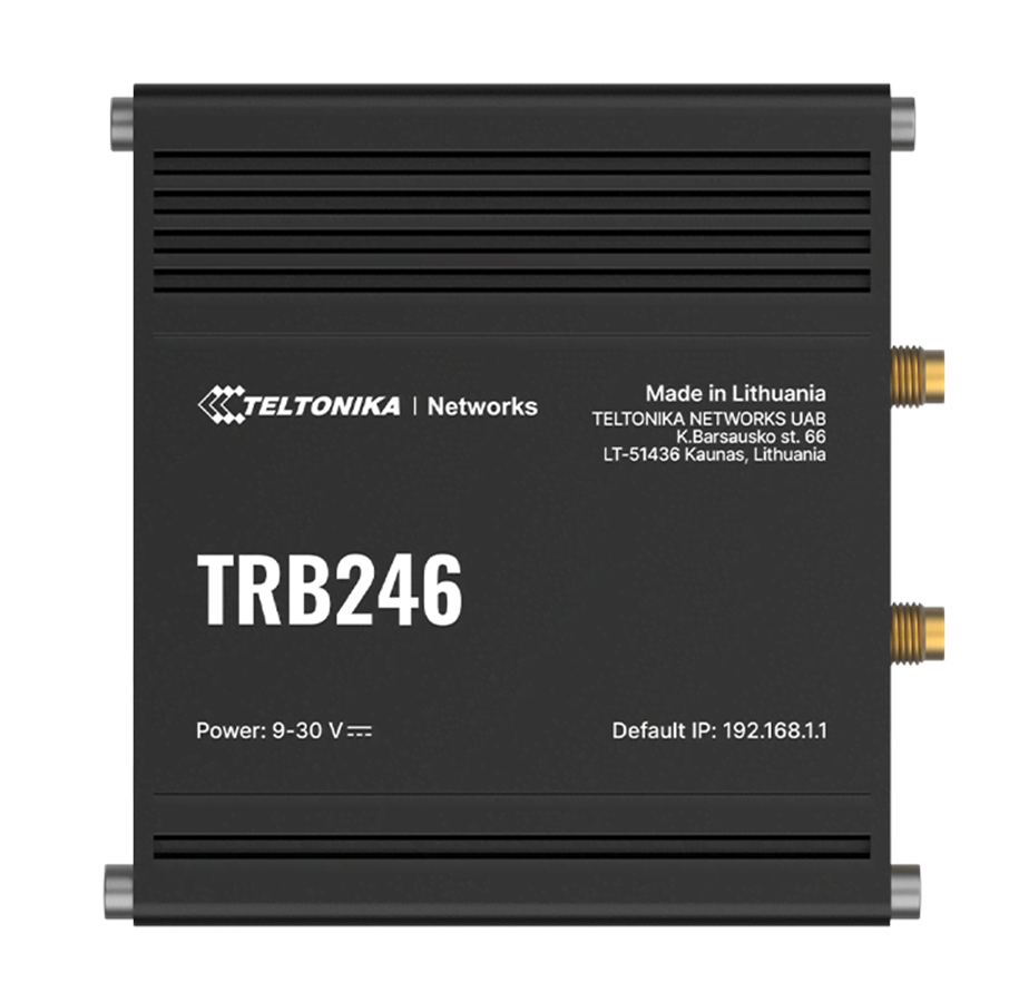 Netzwerkgeräte - Teltonika TRB246 Industrial IoT Gateway (TRB246000000) - TRB246000000