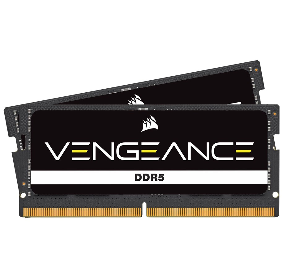 Arbeitsspeicher (RAM) - Corsair Vengeance SODIMM DDR5-5600 - 48GB - CL48 - Dual Channel (2 pcs) - Intel XMP - Schwarz - CMSX48GX5M2A5600C48