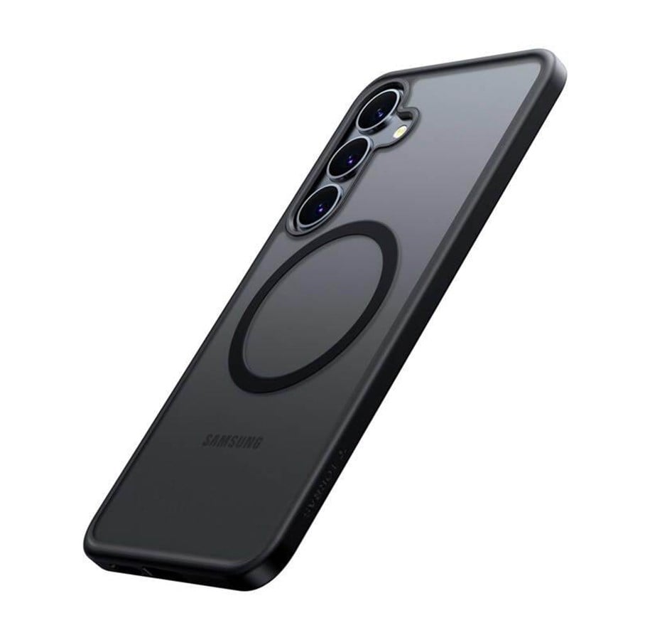 Handys - Cover & Cases - Torras Guardian Magnetic Series phone case for Samsung S25 (black) - X00FX2229