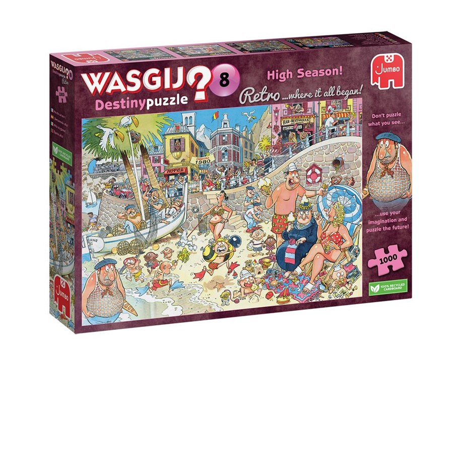 Puzzle - Wasgij Retro Destiny Puzzle 8 High Season! (1000) - 1110100329