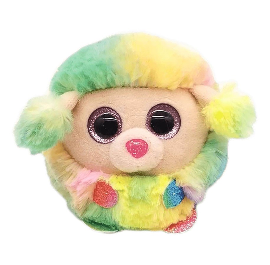 Plush - Ty Teeny Puffies Rainbow Poodle 10cm - 2005127