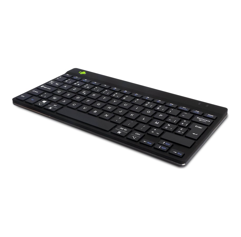 Tastaturen - R-Go Tools R-Go Ergonomic Keyboard Compact break - Tastatur - Belgien - Schwarz - RGOCOBEWLBL