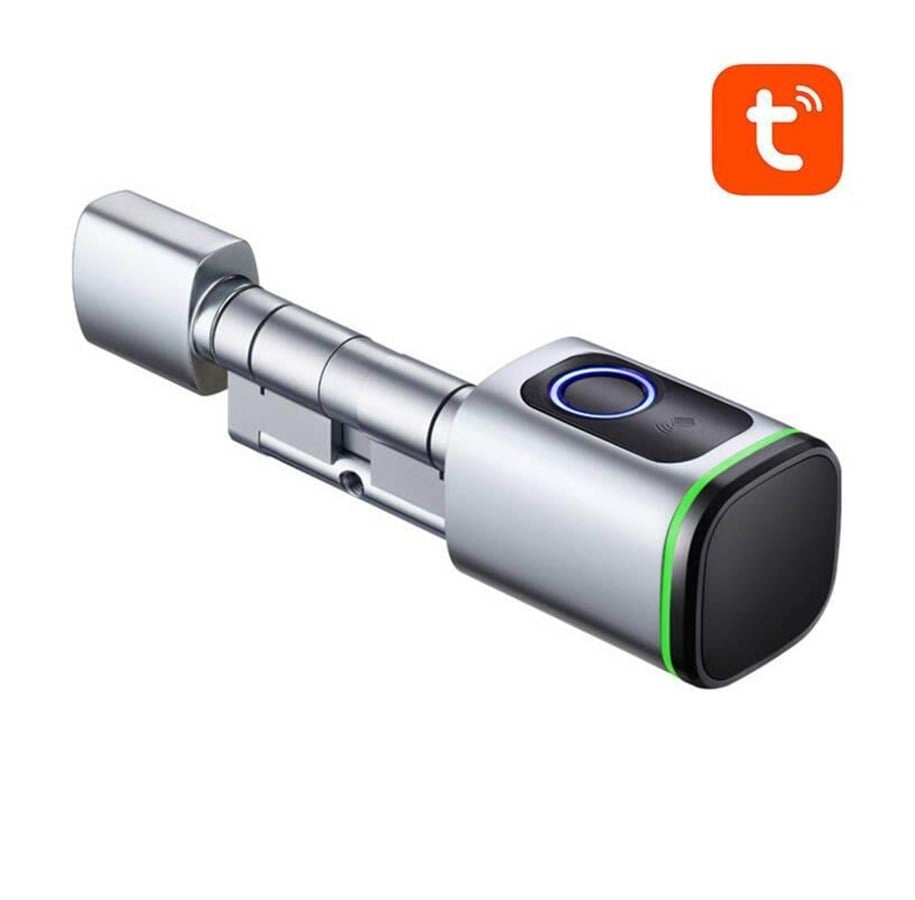 Smart-Home - Avatto SDL-S1-S90 90mm Silver digital lock cylinder - SDL-S1-S90