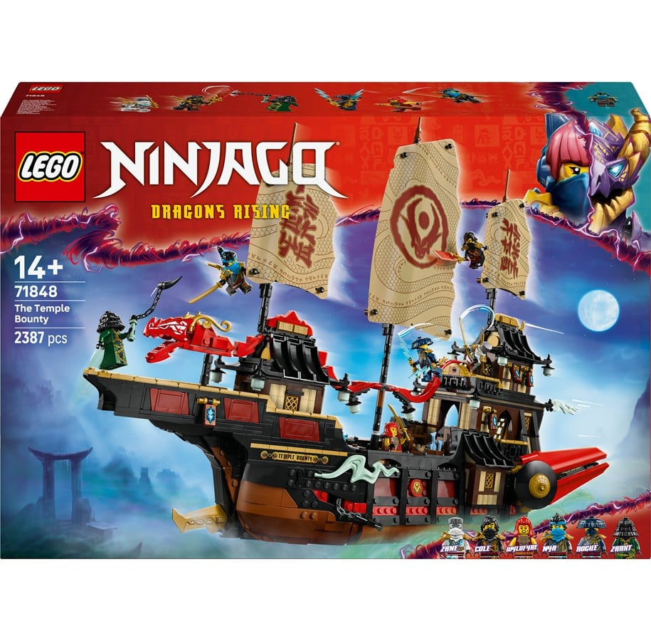 LEGO®  - LEGO Ninjago 71848 Der Tempel-Flugsegler - 71848