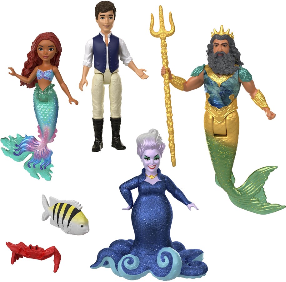 Dolls & Accessories - Disney The Little Mermaid - Ariel's Adventures Set - HLX19