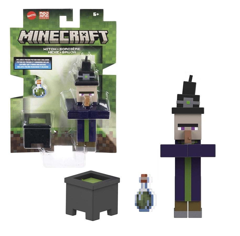 Merchandise - Minecraft - Witch - 8 cm - Figur - JCN32