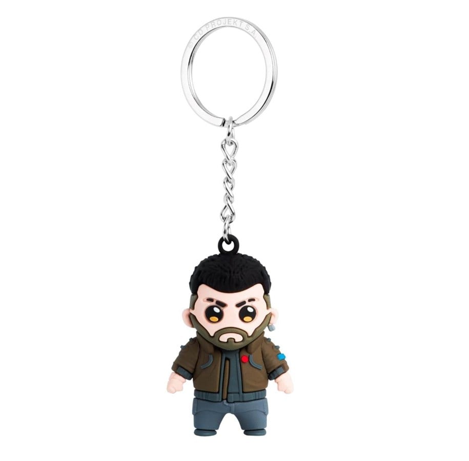 Merchandise - Cenega - Cyberpunk 2077 V-Male Good Loot 3D Keychain - Schlüsselanhänger - 5908305247371