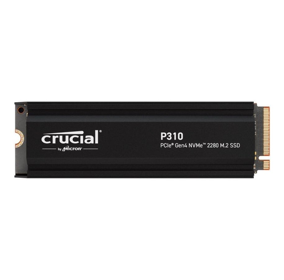 SSD - Crucial P310 SSD - 2TB - Mit Kühlkörper - M.2 2280 - PCIe 4.0 - CT2000P310SSD5