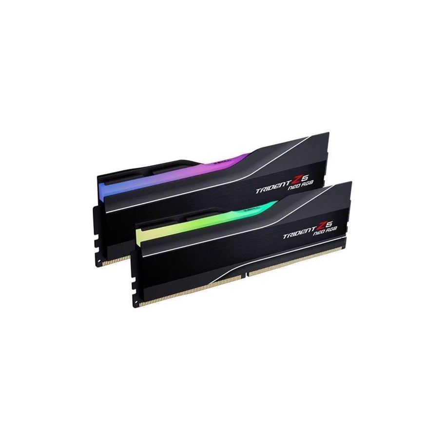 Arbeitsspeicher (RAM) - G.Skill Trident Z5 Neo RGB DDR5-6000 - 64GB - CL26 - Dual Channel (2 pcs) - AMD EXPO - Schwarz mit RGB - F5-6000J2636G32GX2-TZ5NR