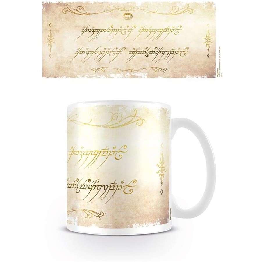 Merchandise - Pyramid - The Lord of the Rings (Ring Inscription) - Becher - MG23425