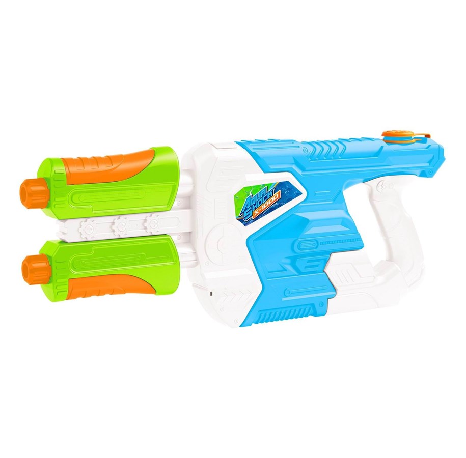 Wasserspielzeug - Splash Water Gun with Double Barrel Twice 1700ml - 42505A