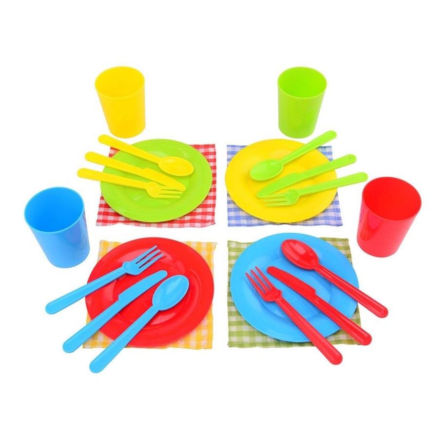 Spielküche & Zubehör - Johntoy - Home & Kitchen Picnic set 24 pieces. - 27683