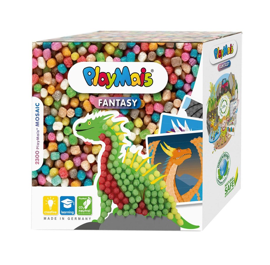 Kreativ-Spiele - PlayMais Mosaic Fantasy Dragon (>2300 Pieces) - 160920